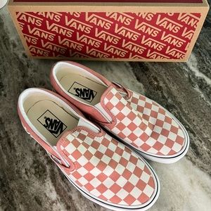 CHECKERED VANS - Worn Once!